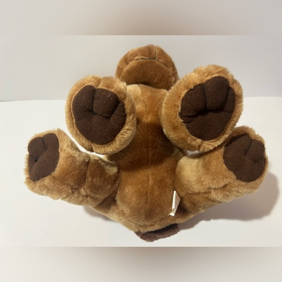 Vintage Shalom Toy Co Plush Puppy Dog Spots Eye Patch Brown - Picture 6 of 11